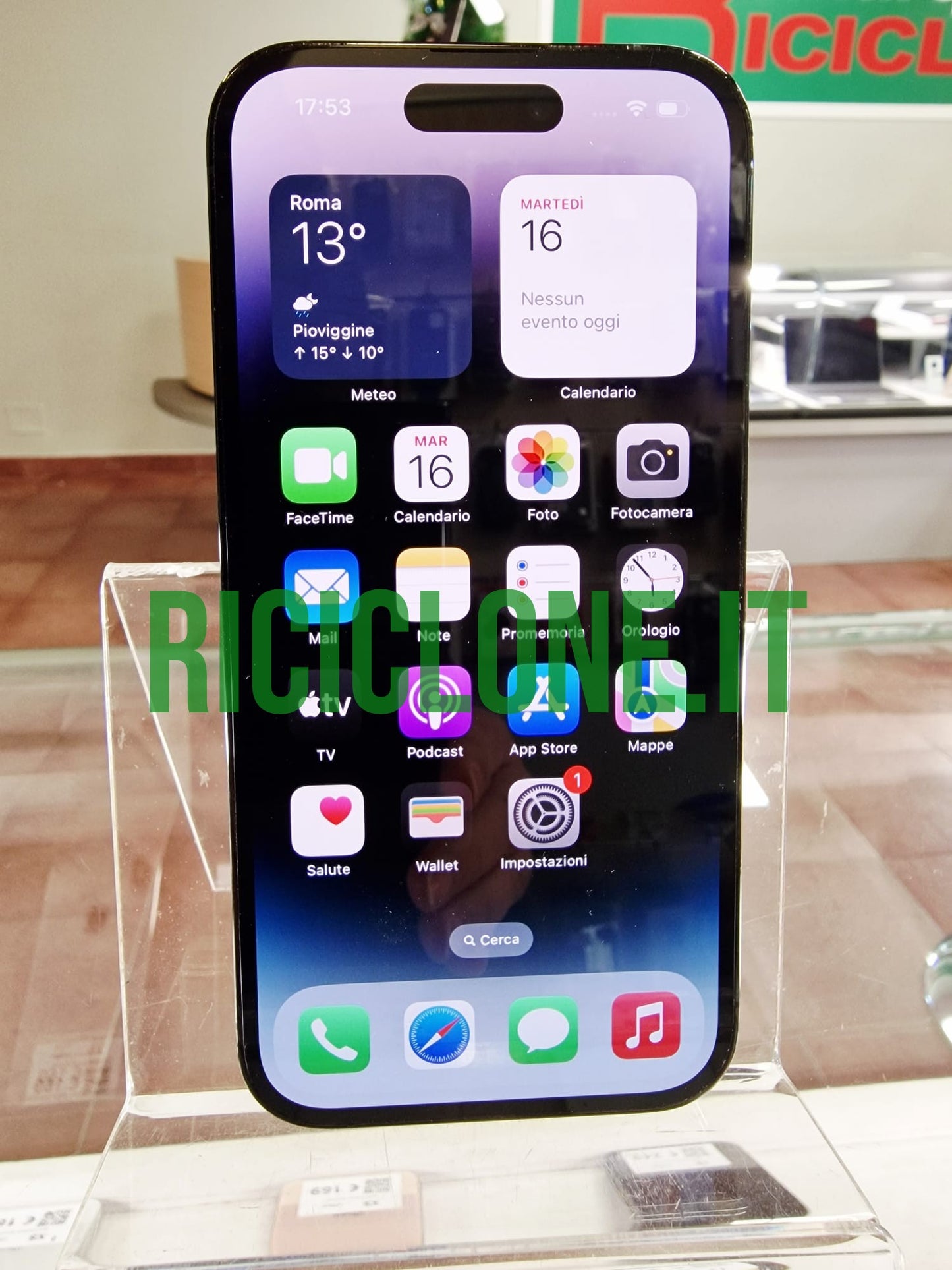 Apple iPhone 14 Pro - 1Tb - nero