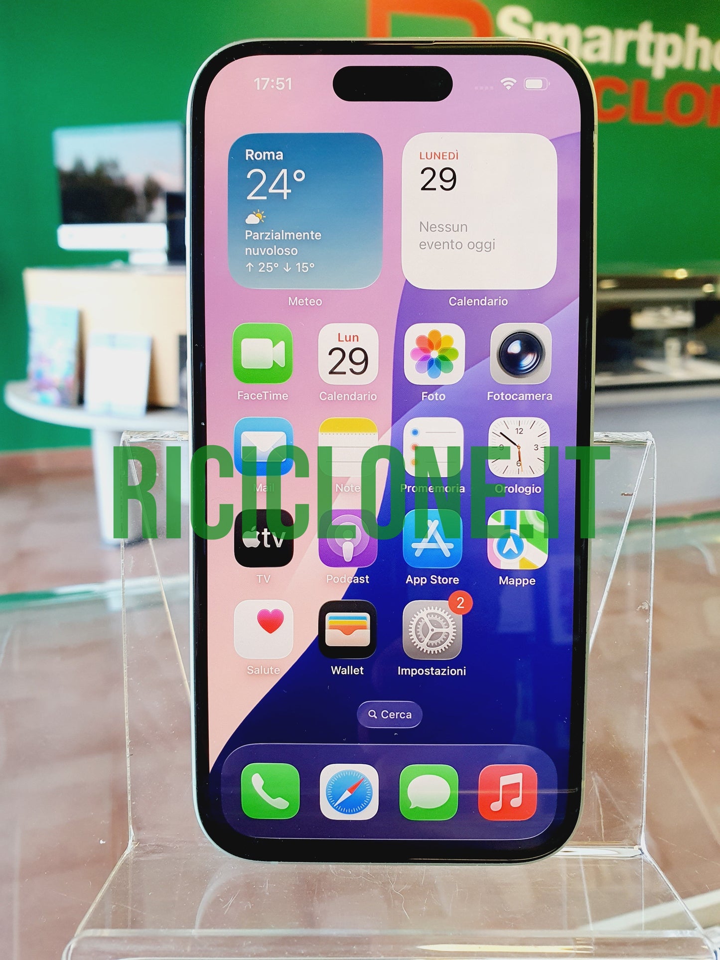 Apple iPhone 15 - 128gb - verde