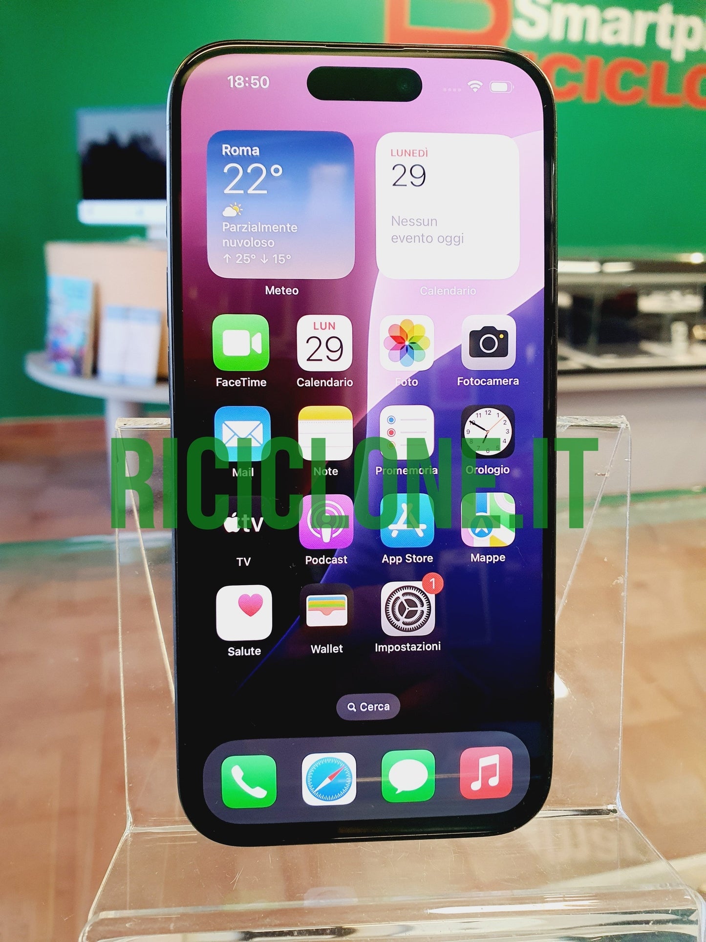 Apple iPhone 15 Pro - 128gb - nero