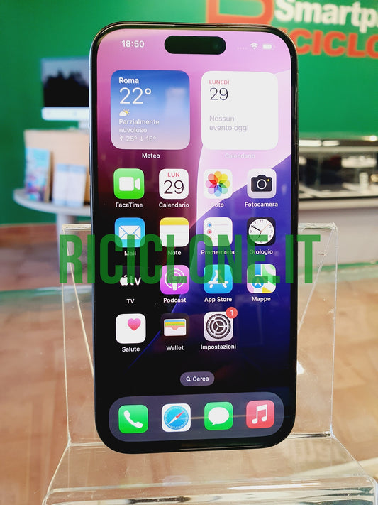 Apple iPhone 15 Pro - 128gb - nero