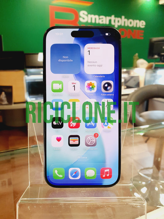 Apple iPhone 15 Pro - 256gb - nero