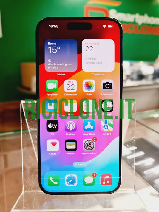 Apple iPhone 15 Pro - 128gb - blu