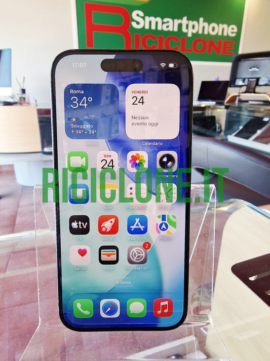 Apple iPhone 15 Pro - 256gb - blu