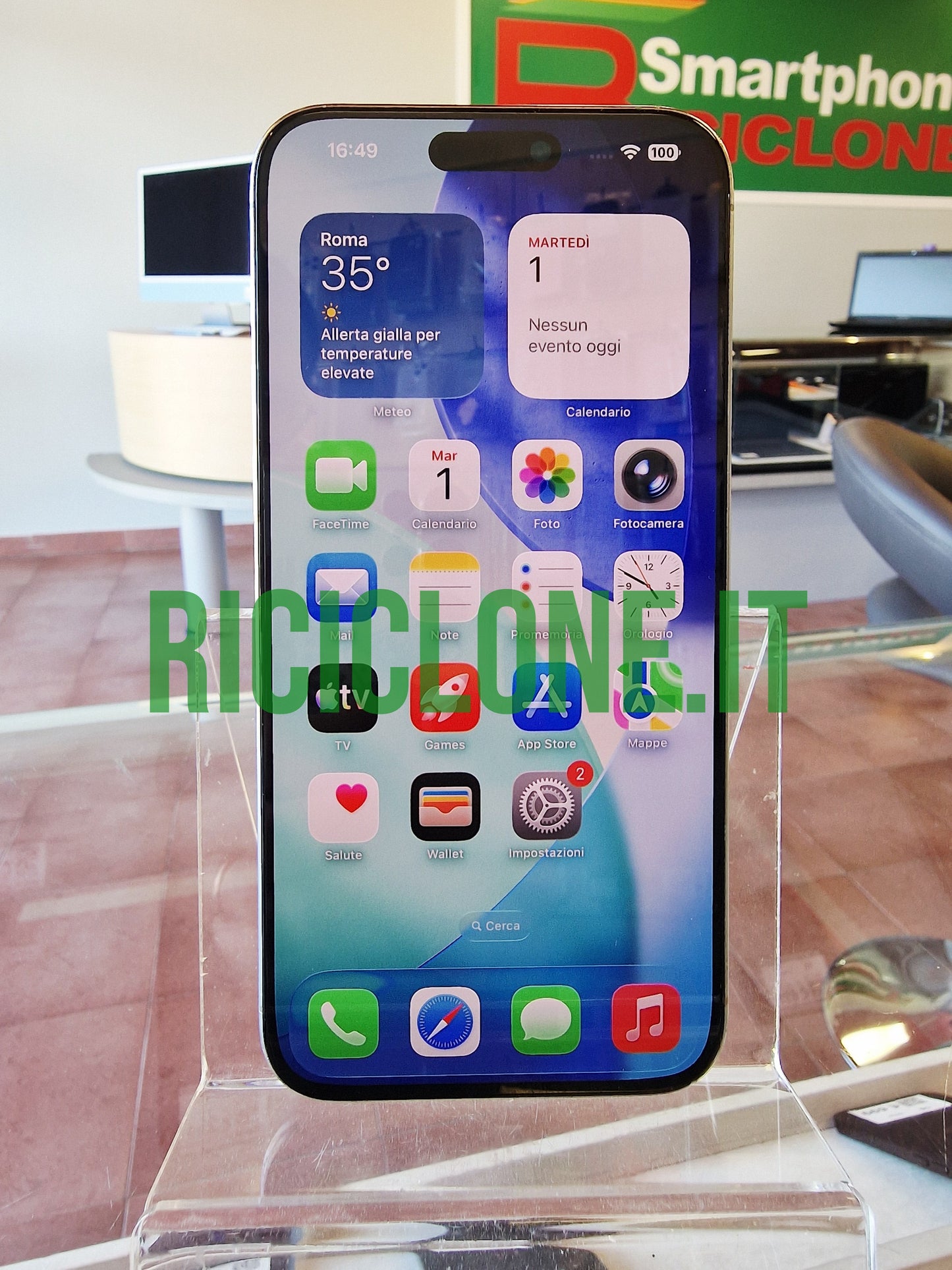 Apple iPhone 15 Pro Max - 1 Tb - titanio