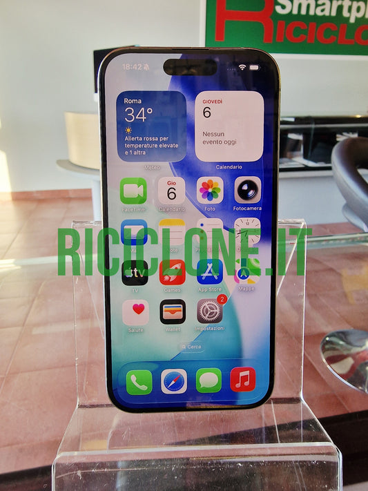 Apple iPhone 15 Pro - 256gb - titanio