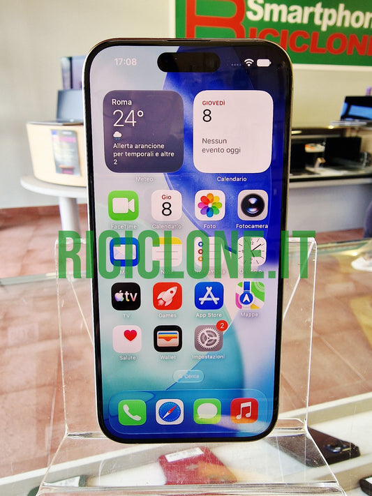 Apple iPhone 15 Pro - 128gb - grigio