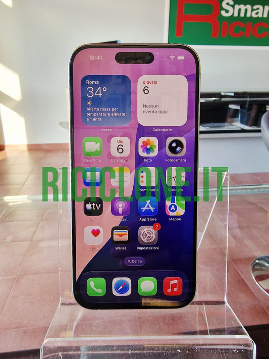 Apple iPhone 15 Pro - 256gb - bianco