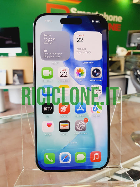 Apple iPhone 16 Pro - 256gb - nero
