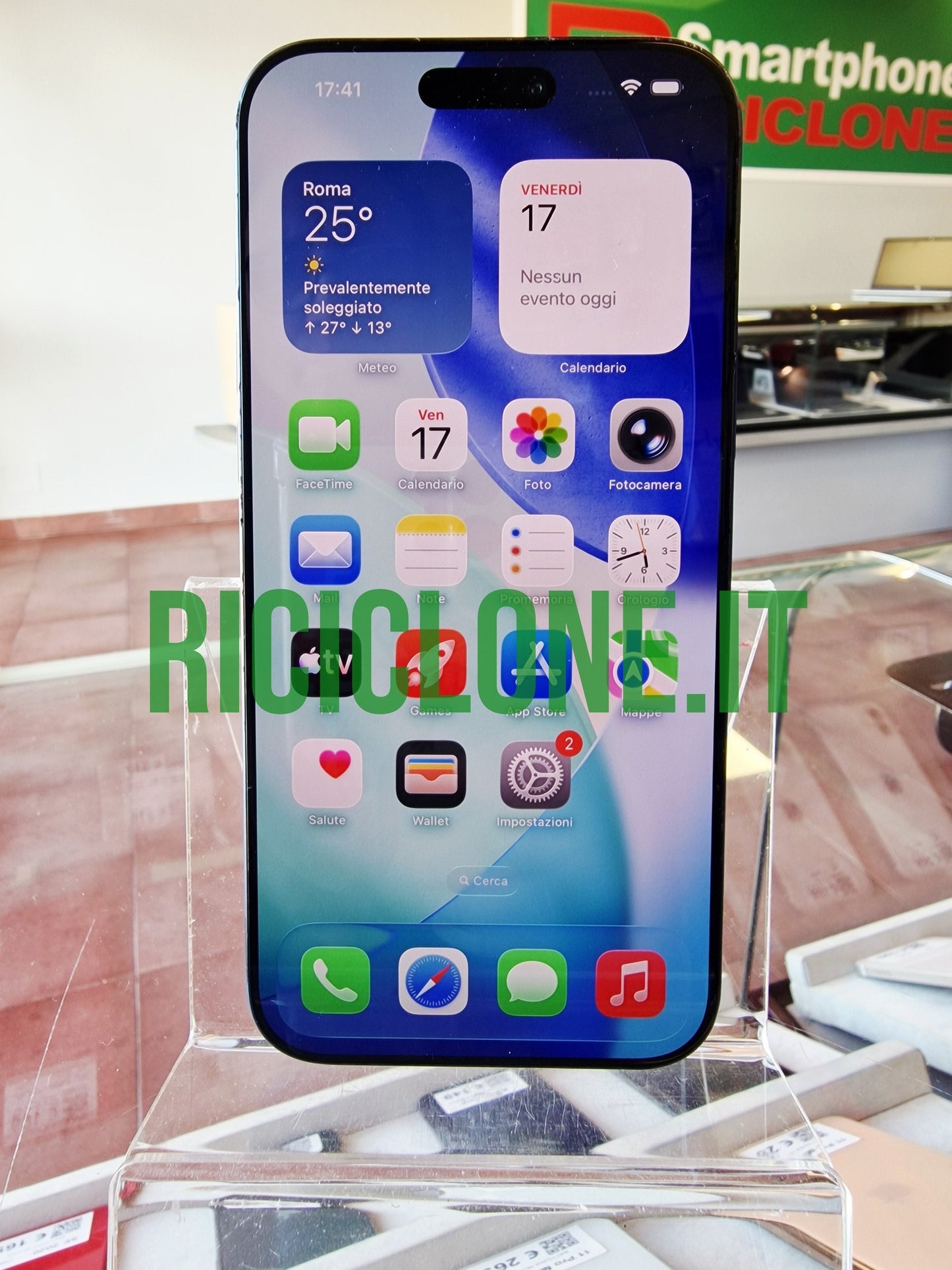 Apple iPhone 17 Pro Max - 256gb - blu