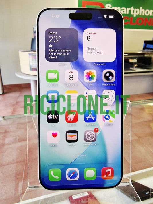 Apple iPhone 17 Pro Max - 256gb - argento