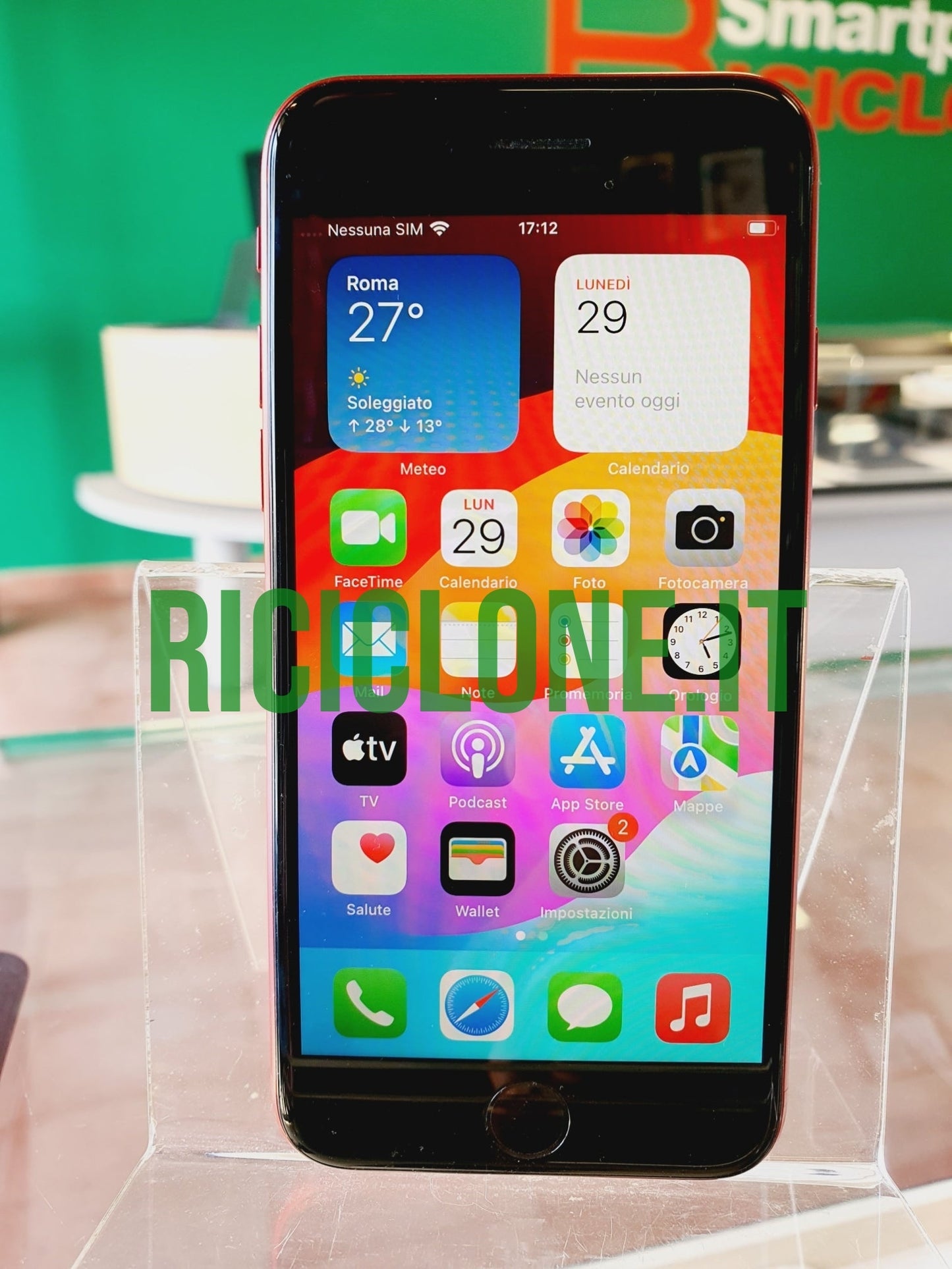 Apple iPhone SE 2020 - 64gb - rosso
