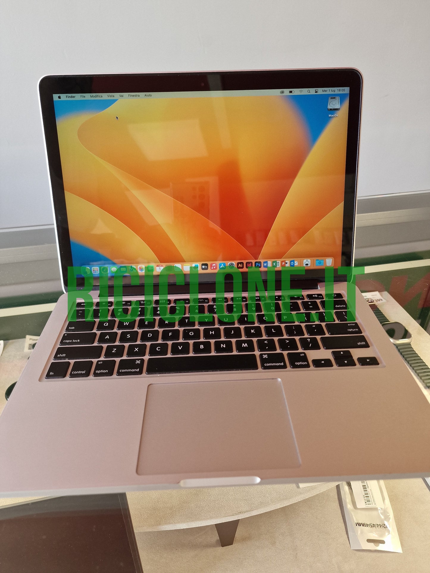 Apple MacBook Pro Retina 13" - 8 gb RAM - 256 gb SSD (2013)