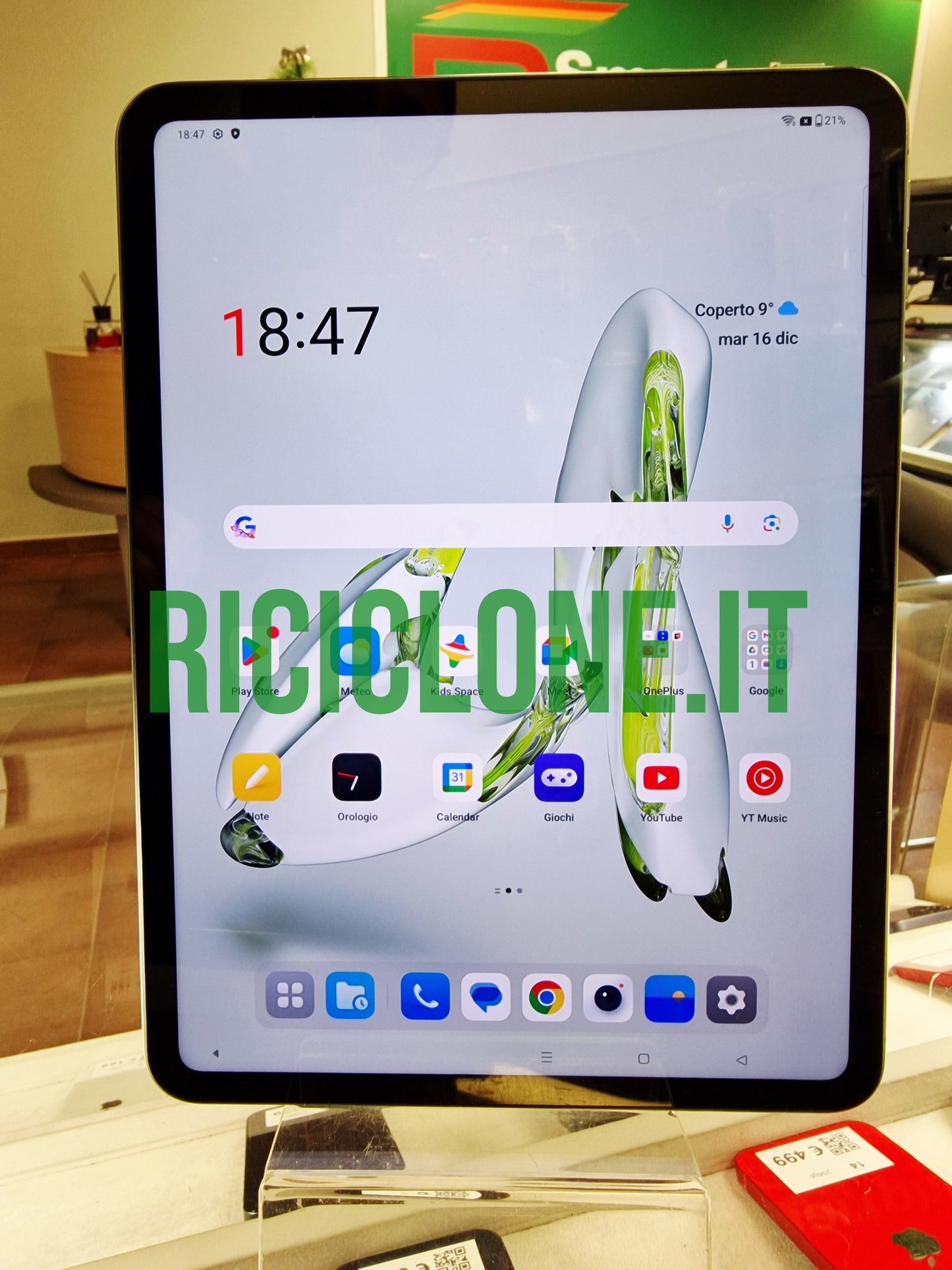 OnePlus Pad Go - 128GB - LTE - verde