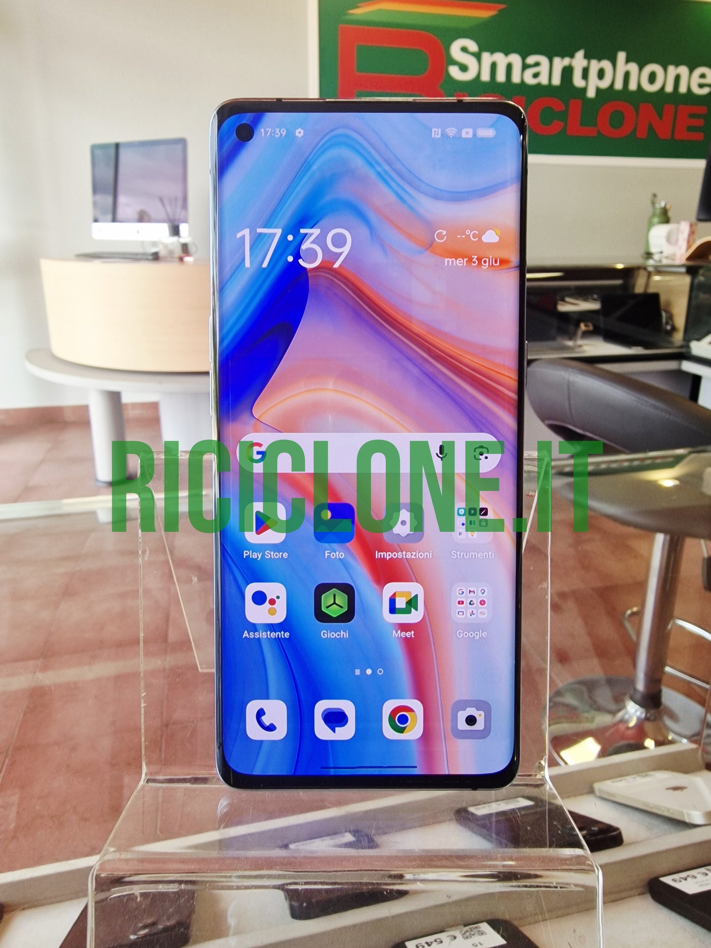 Oppo Reno4 Pro - 256gb - blu