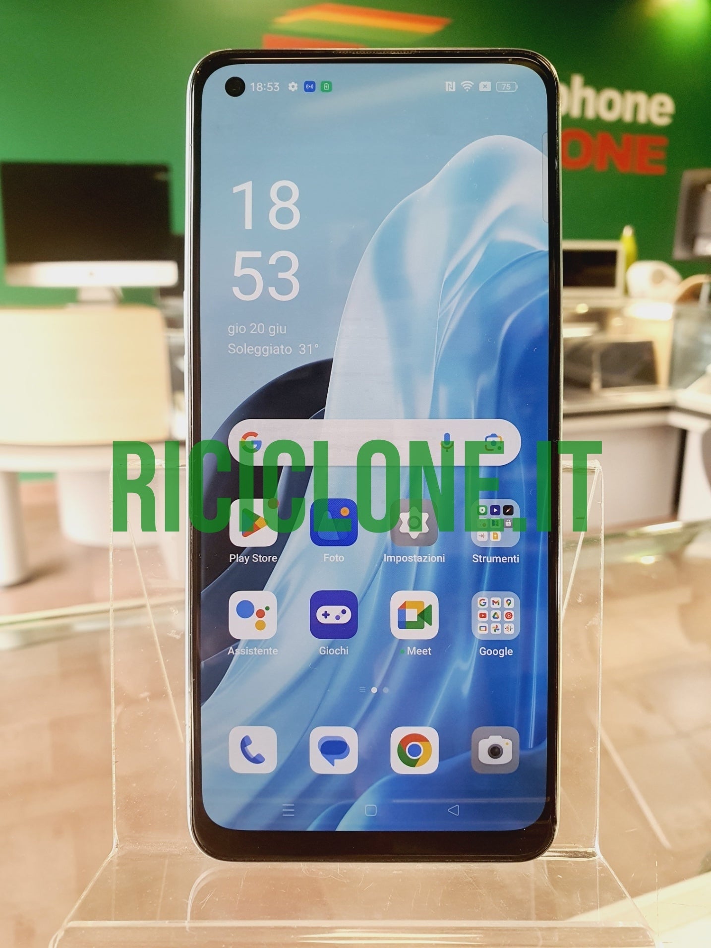 Oppo Reno8 Lite - 128gb - argento