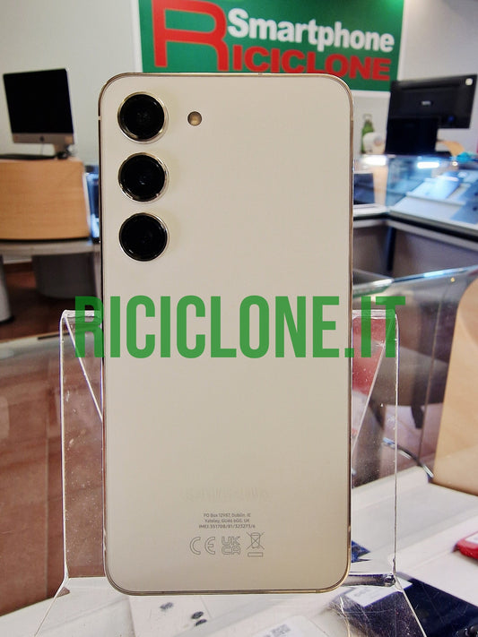 Samsung Galaxy S23 - 256gb - bianco