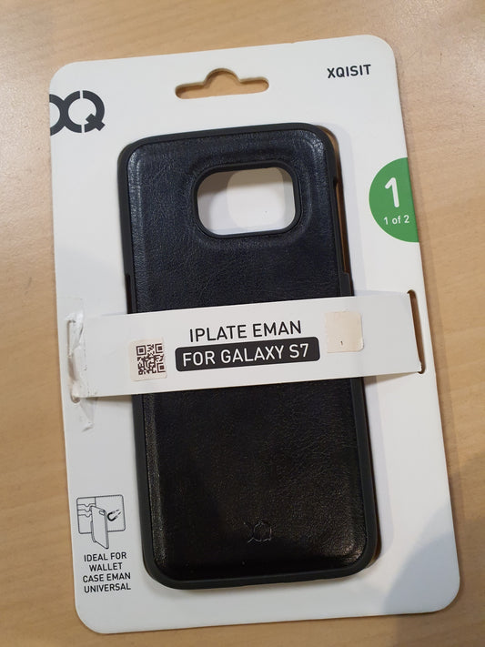 Cover Samsung Galaxy S7 similpelle nera
