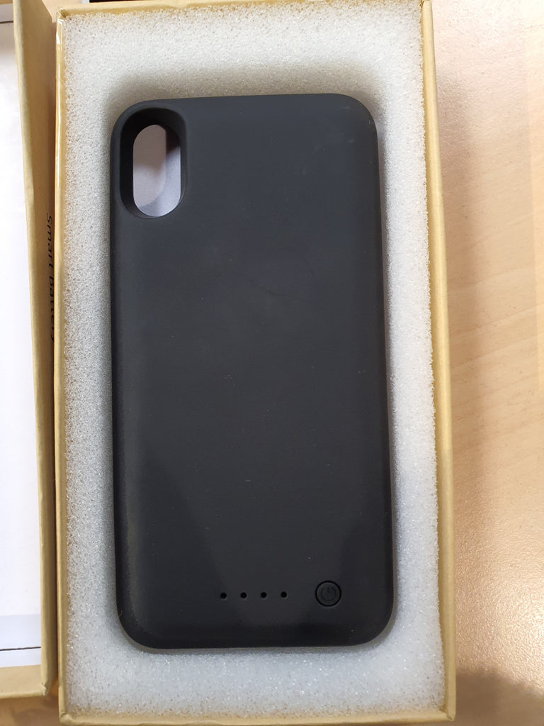 Cover Apple iPhone X / XS Smart Battery Case nero
