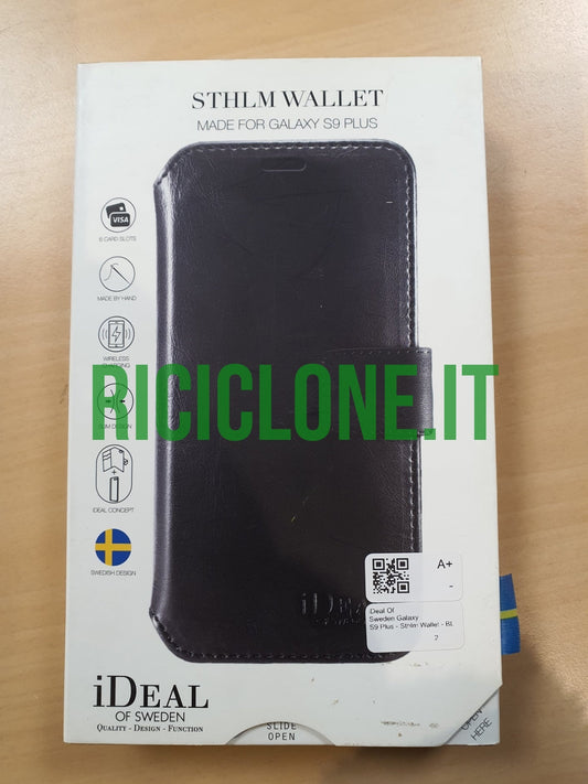 Cover Samsung Galaxy S9 Plus a libro similpelle