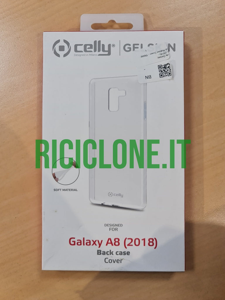 Cover Samsung Galaxy A8 2018 trasparente - Celly