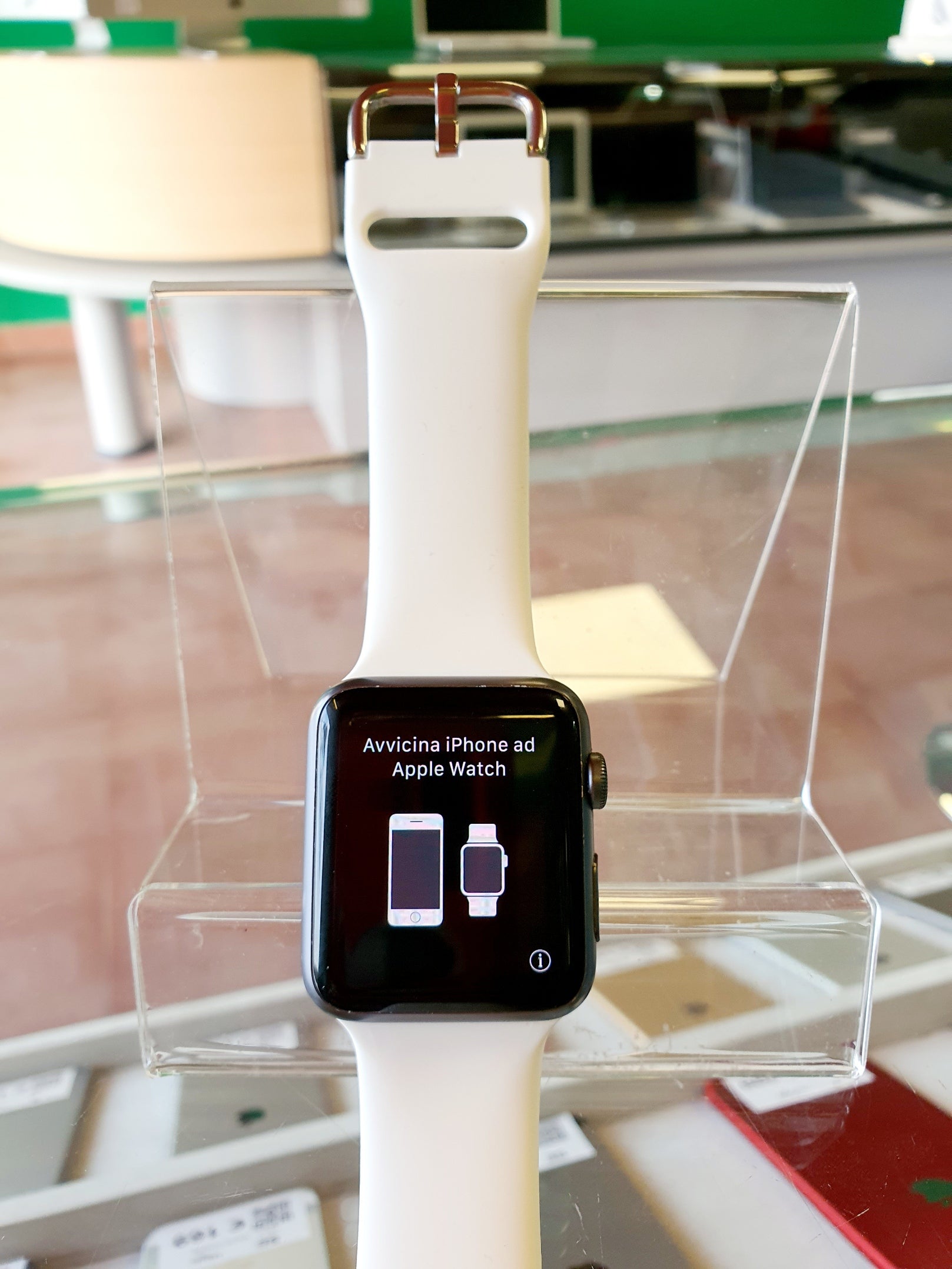 Apple Watch Serie 1 GPS - 42mm - acciaio - grigio