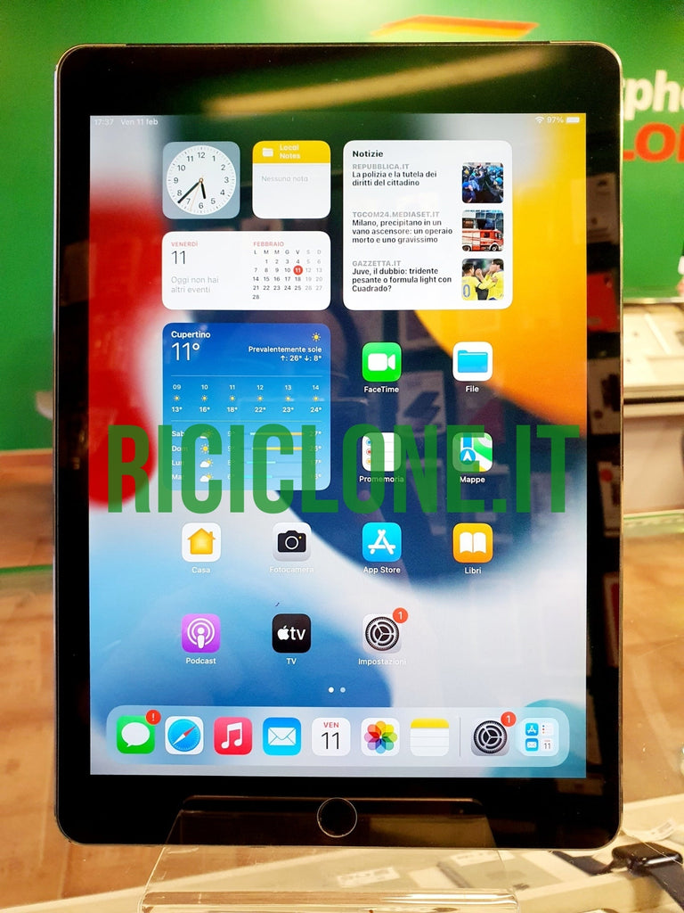 Apple iPad Air 2 - 64gb - wifi+cell - grigio