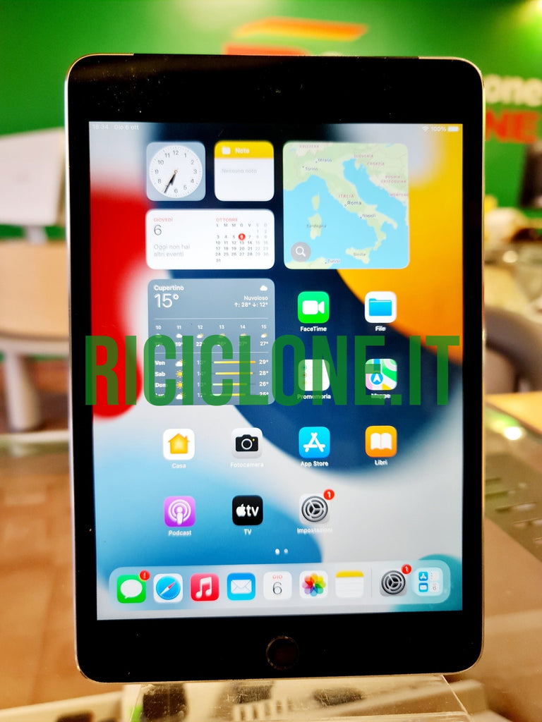 Apple iPad Mini 4 - 128gb - cellular - grigio