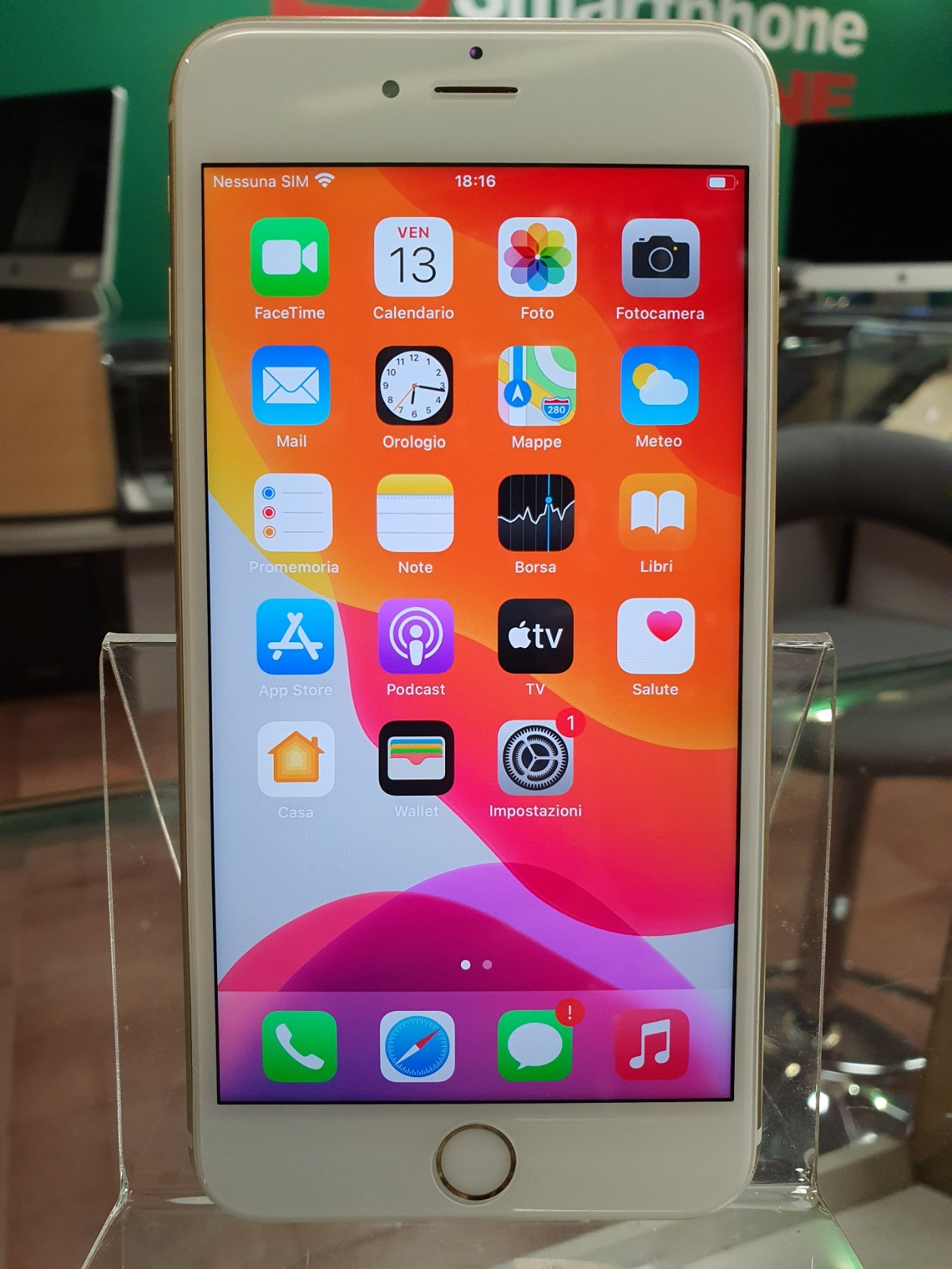 Apple iPhone 6S plus - 16gb - oro