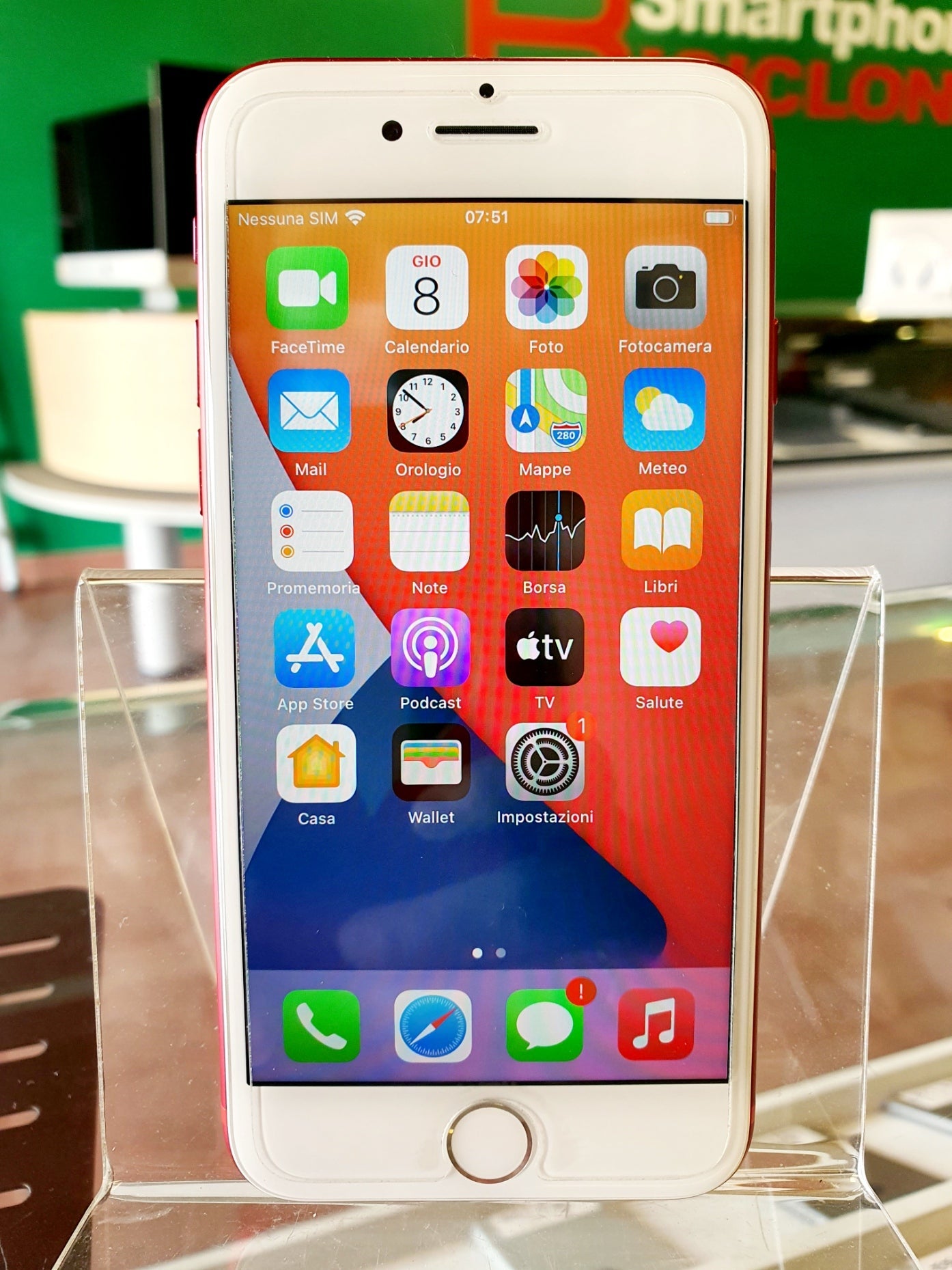 Apple iPhone 7 - 128gb - rosso