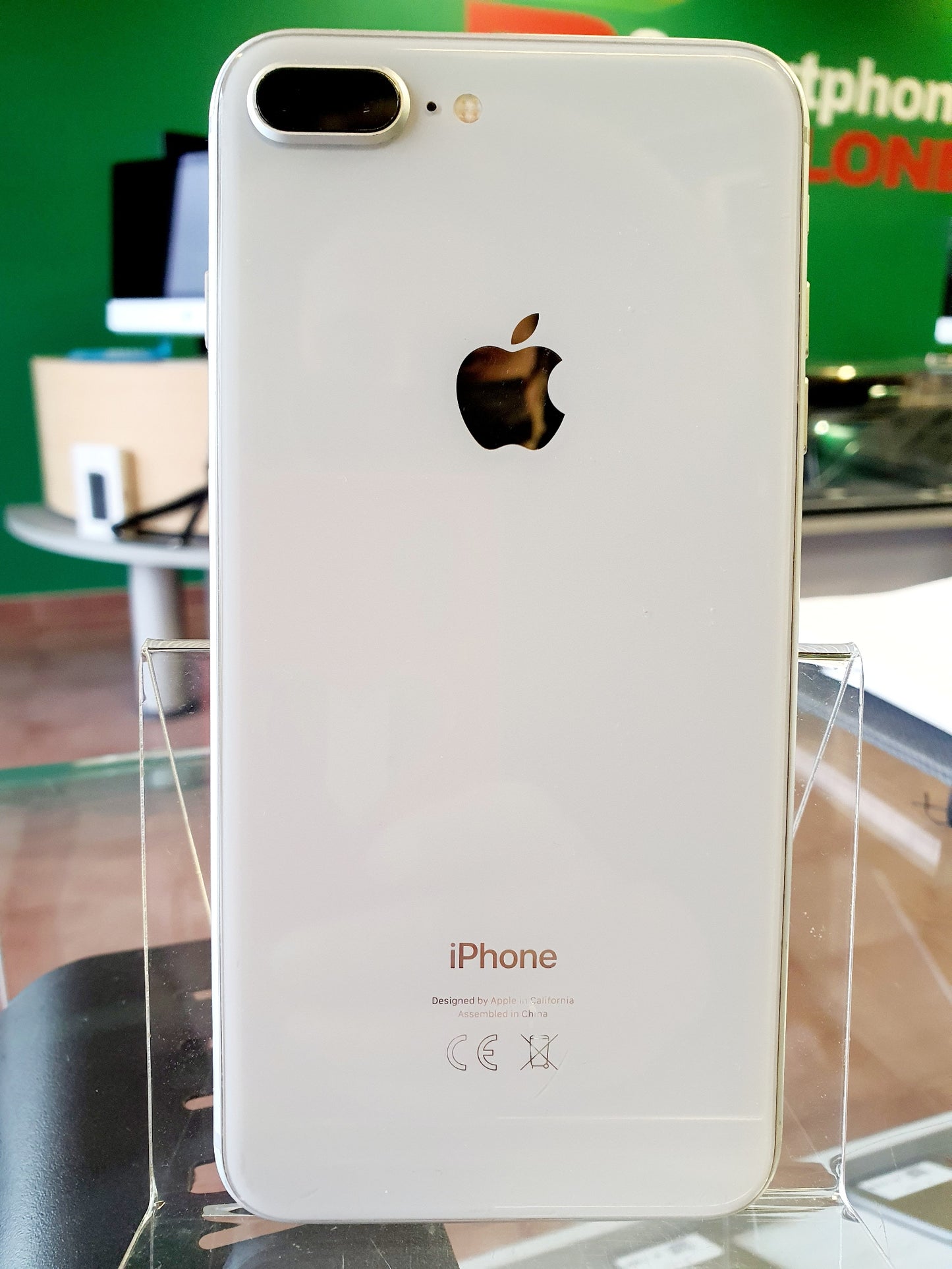 Apple iPhone 8 plus - 256gb - argento