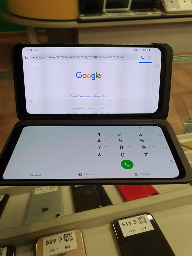 LG G8X ThinQ Dual Screen - 128gb - nero