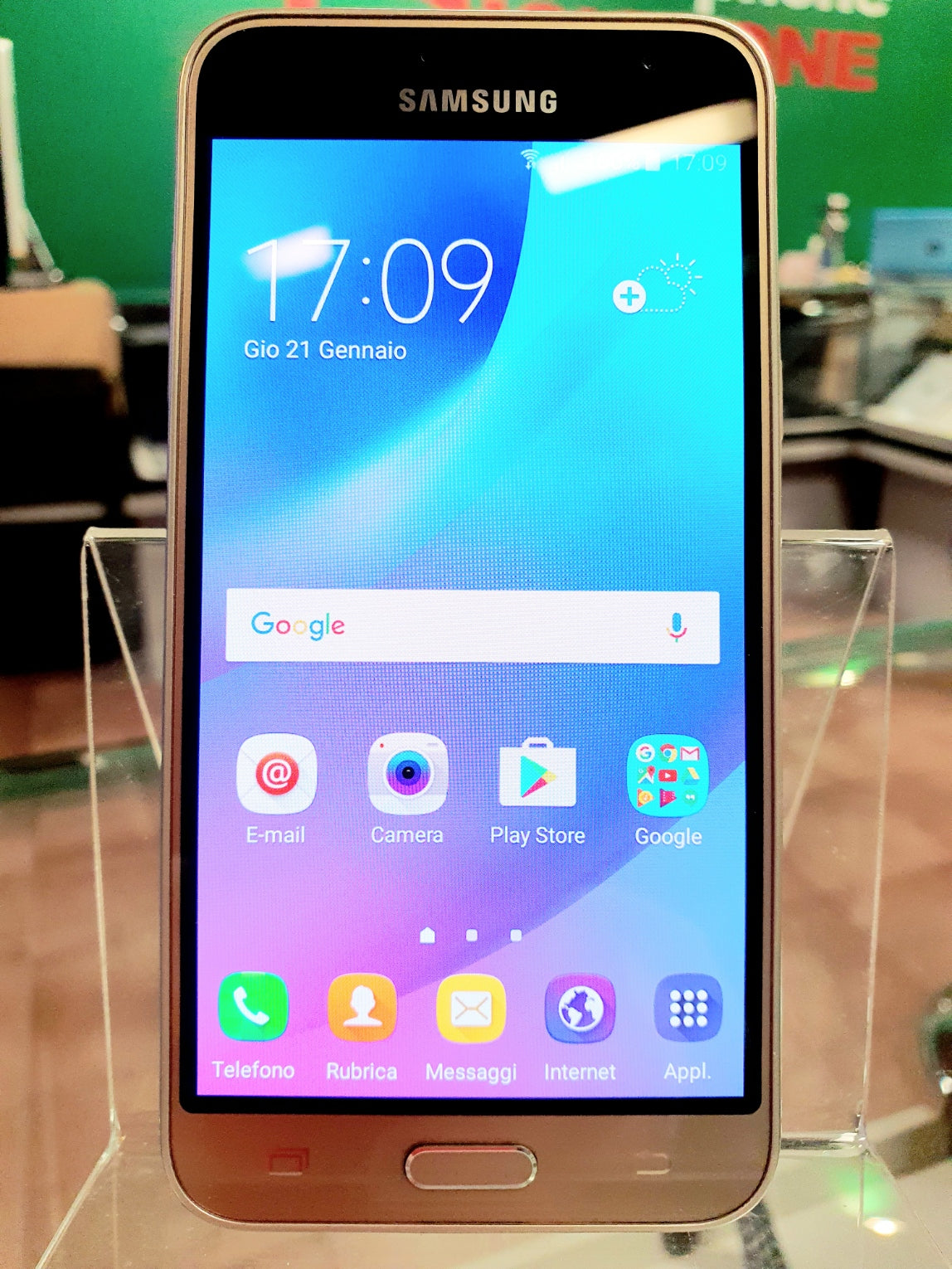 Samsung Galaxy J3 2016 - 8gb - DS - oro