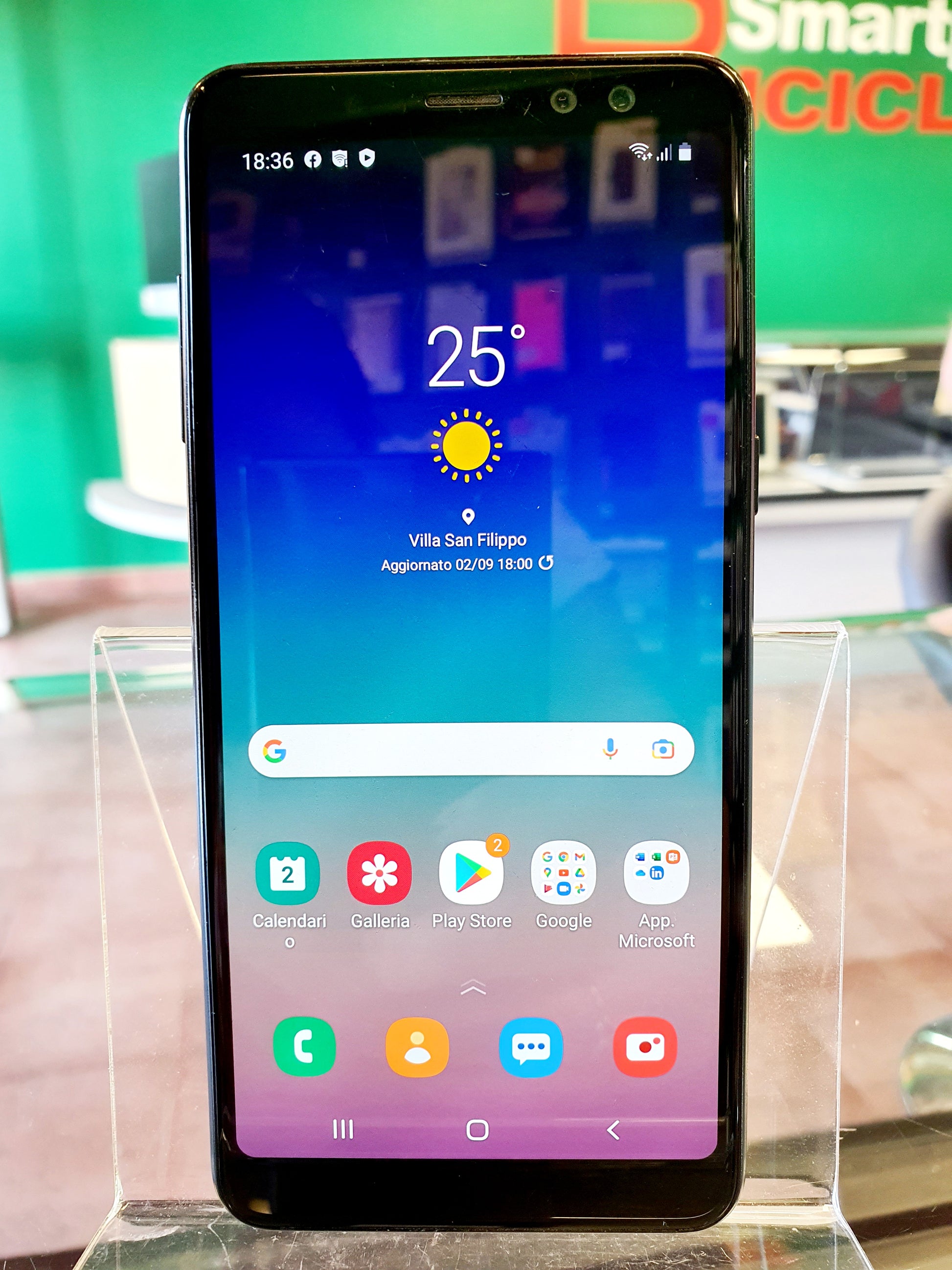 Samsung Galaxy A8 2018 - 32gb - nero