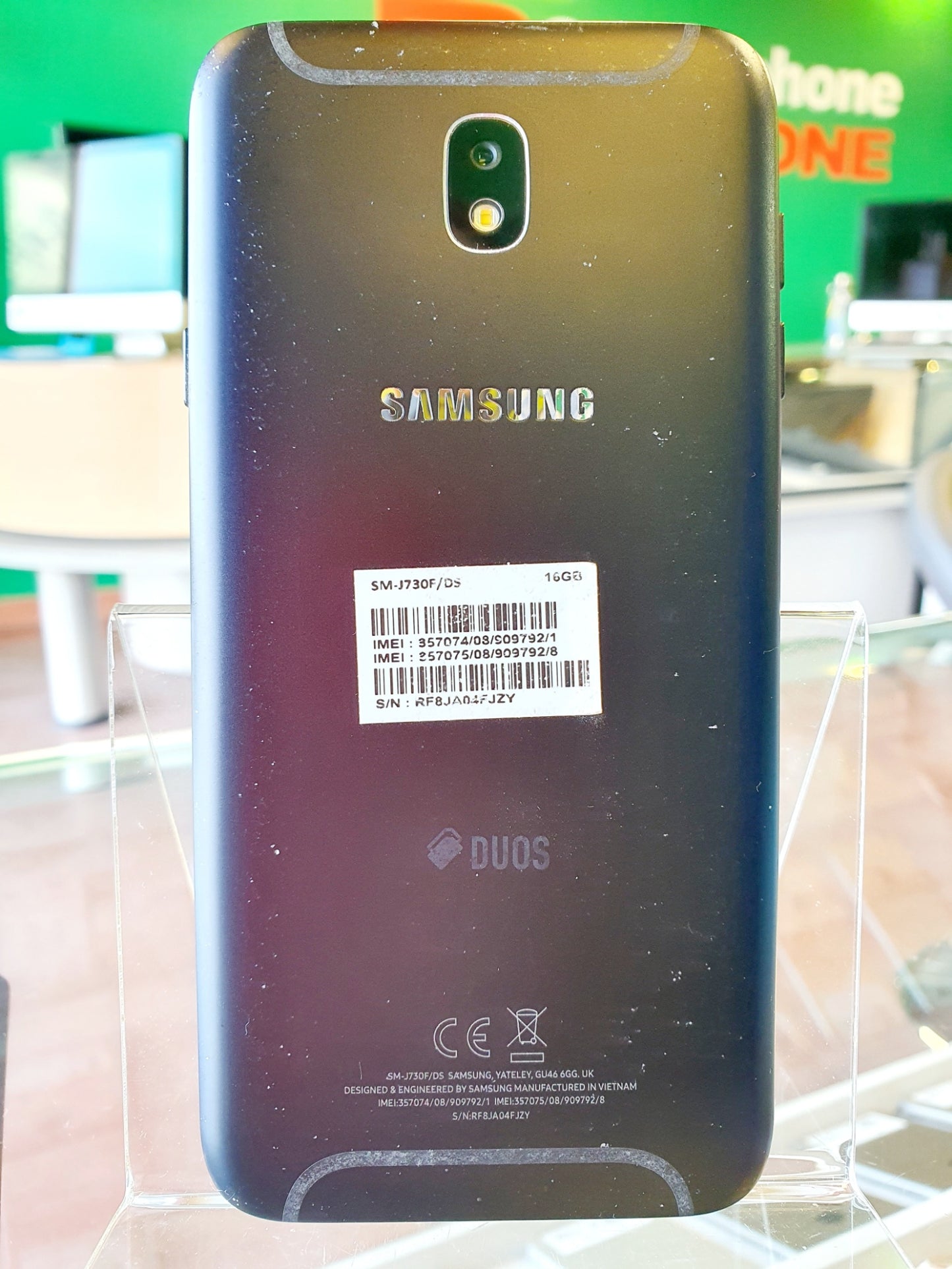 Samsung Galaxy J7 2017 - 16gb - DS - nero