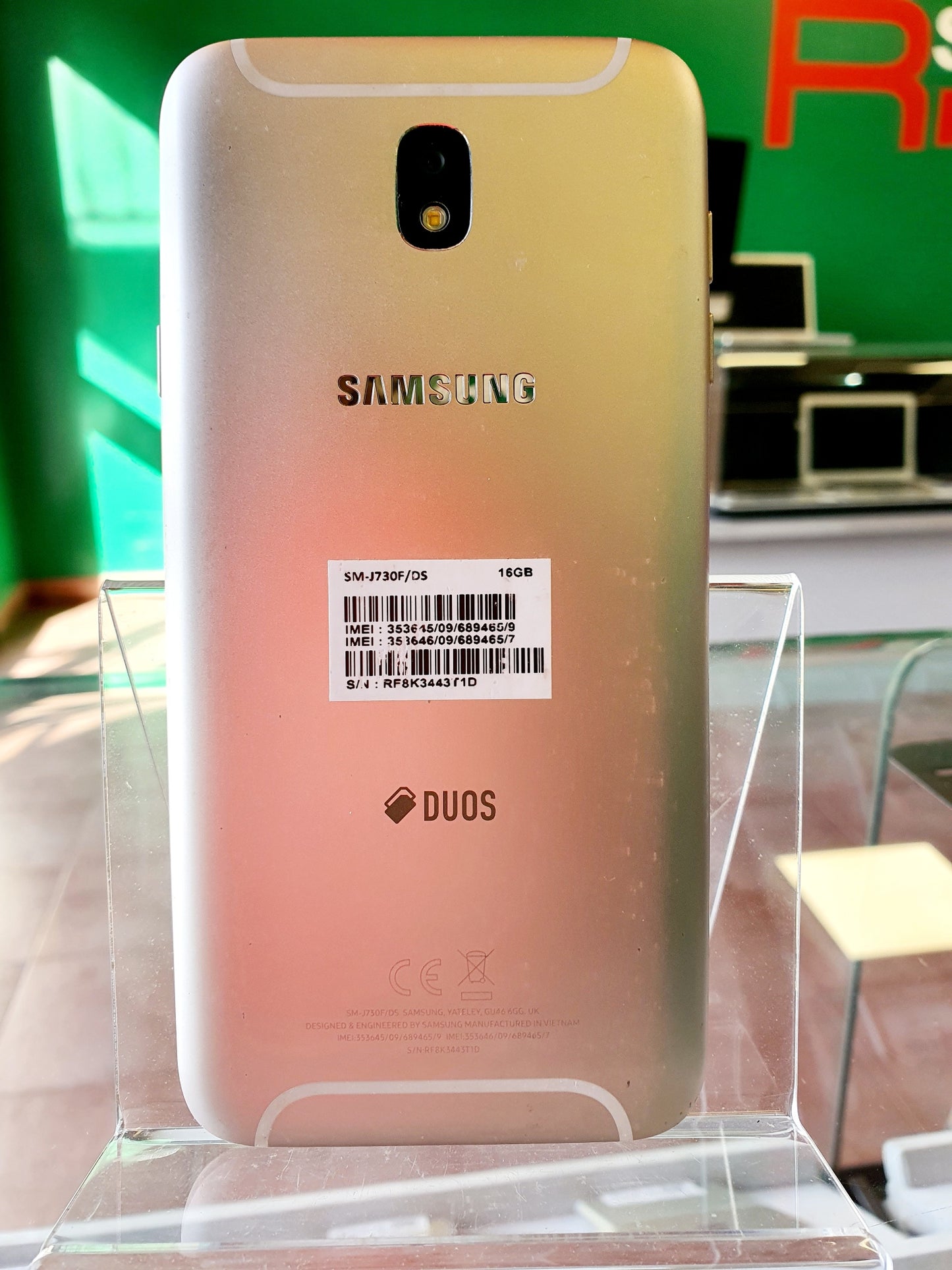 Samsung Galaxy J7 (2017) - 16gb - DS - oro