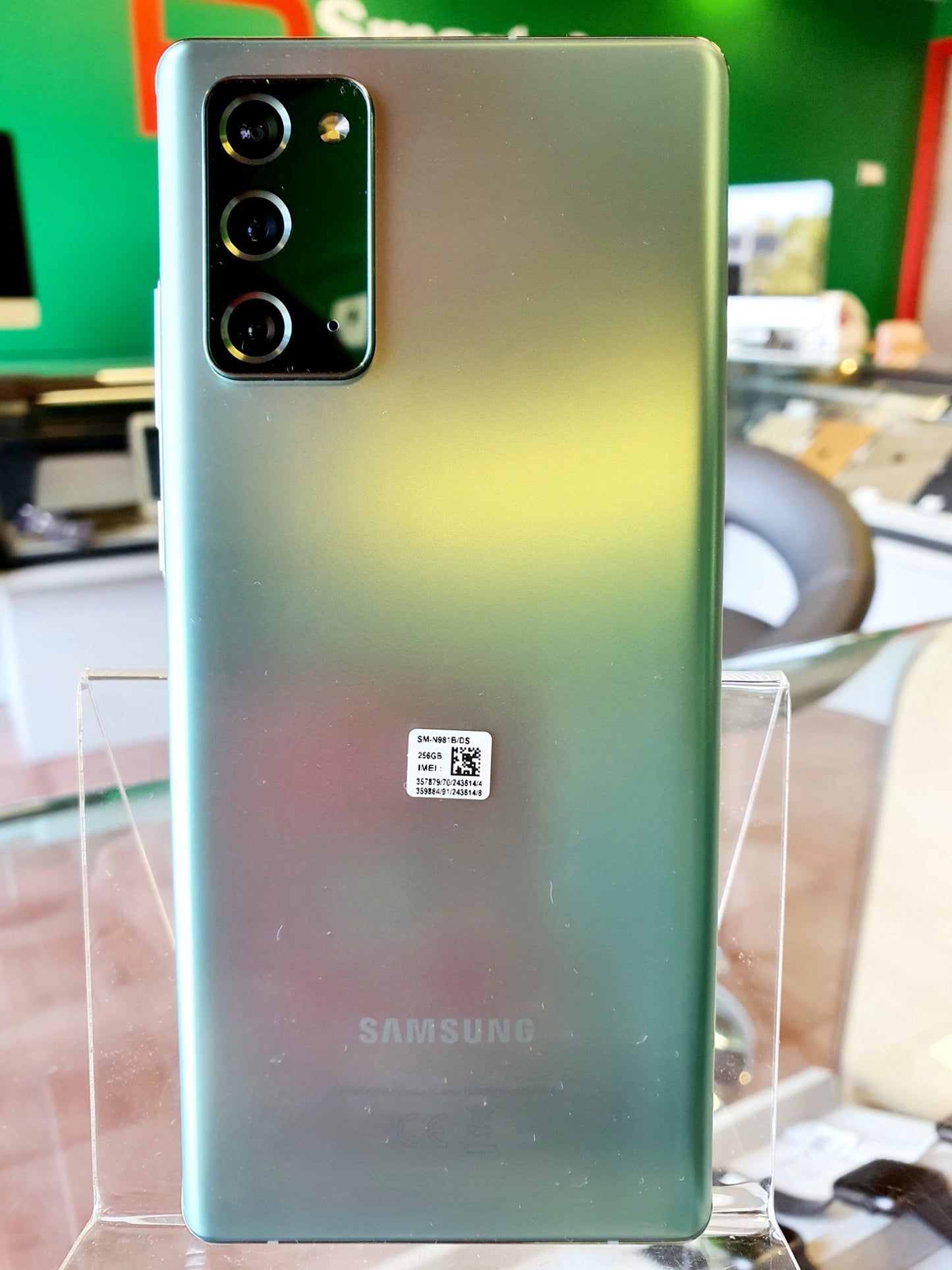 Samsung Galaxy Note 20 - 256gb - DS - verde