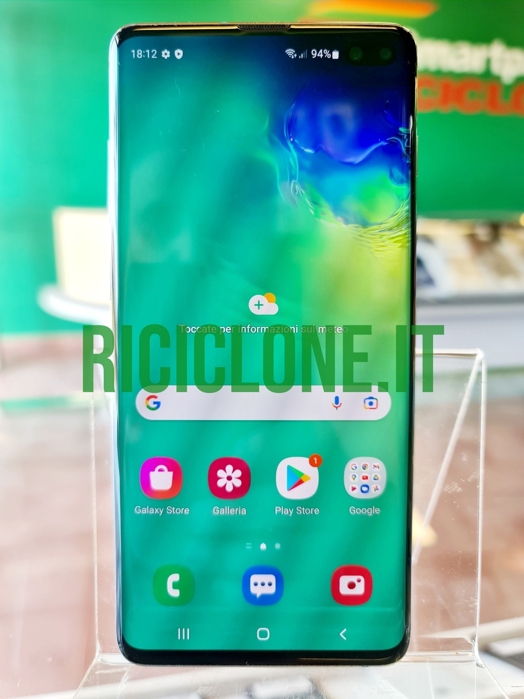 Samsung Galaxy S10 plus - 128gb - verde