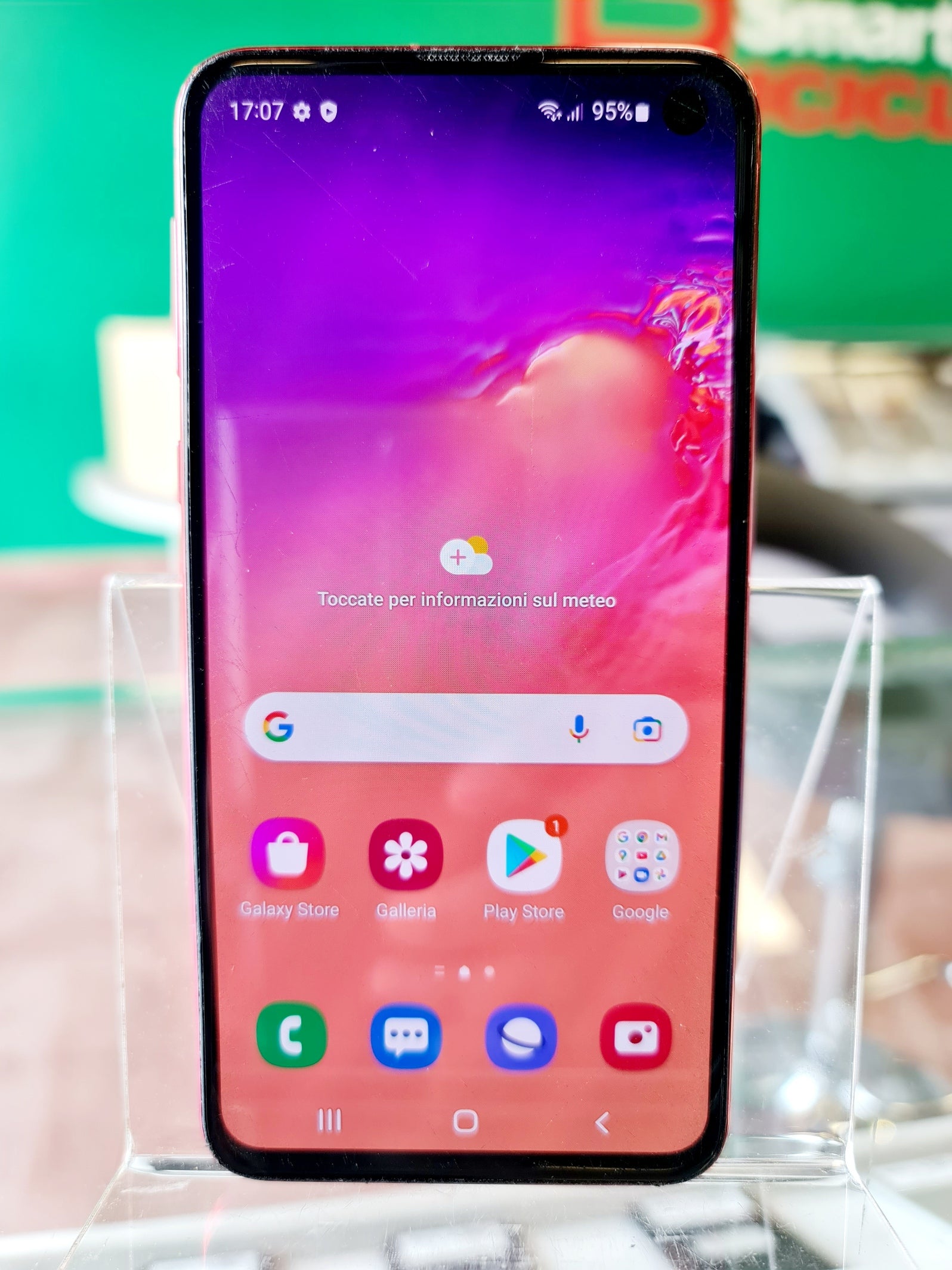 Samsung Galaxy S10e - 128gb - rosso