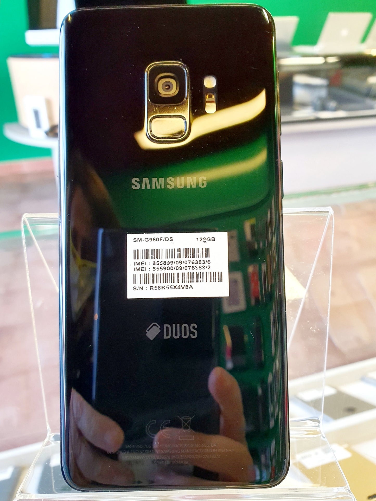 Samsung Galaxy S9 - 128gb - DS - nero