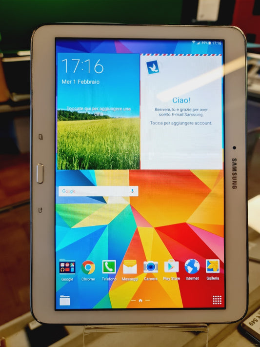 Samsung Galaxy Tab 4 - 16gb - cellular - bianco
