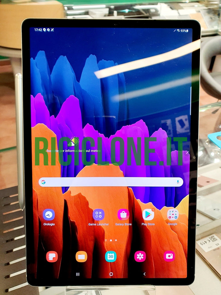 Samsung Galaxy Tab S7 Plus - Wi-fi- 128gb - argento