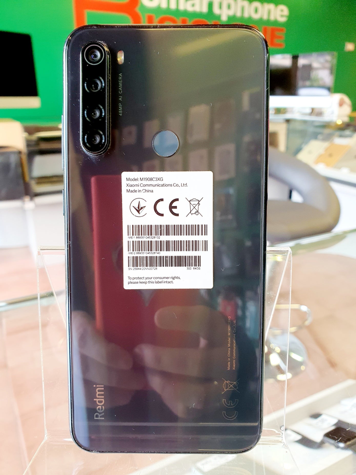Xiaomi RedMi Note 8T - 64gb - grigio